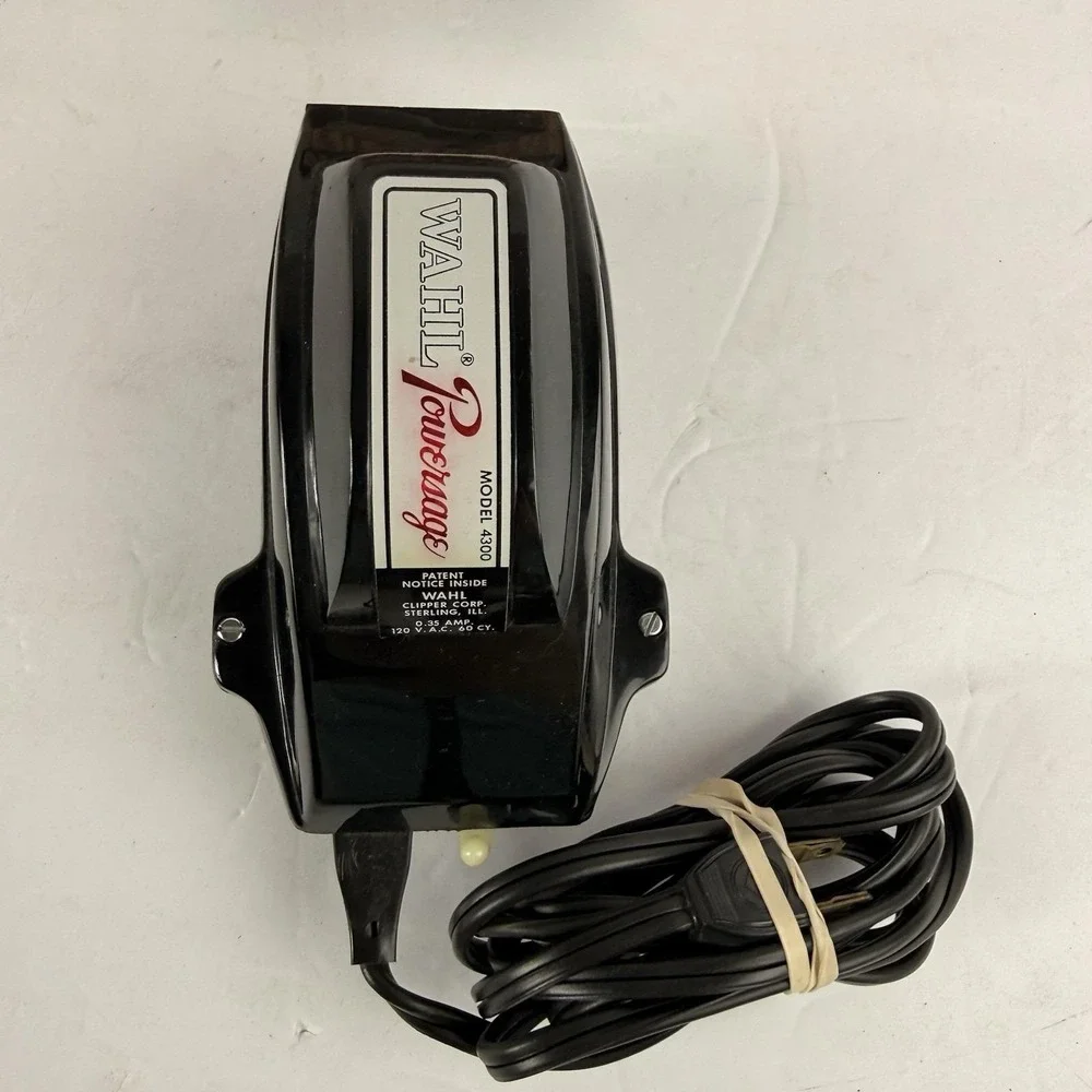 Vintage Wahl Powersage Vibrator Model 4300 Handheld Massager with Original Box